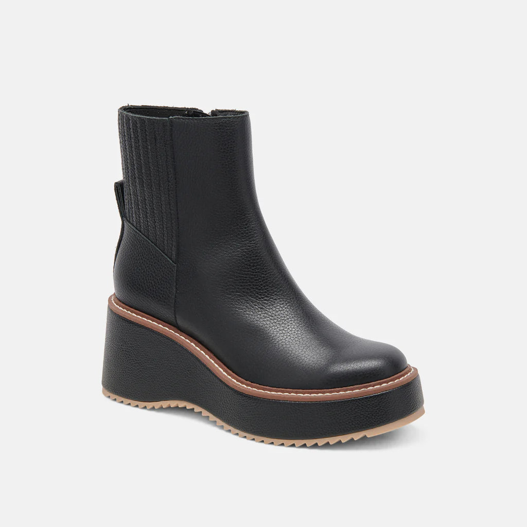 Hilde Boots - Black Leather