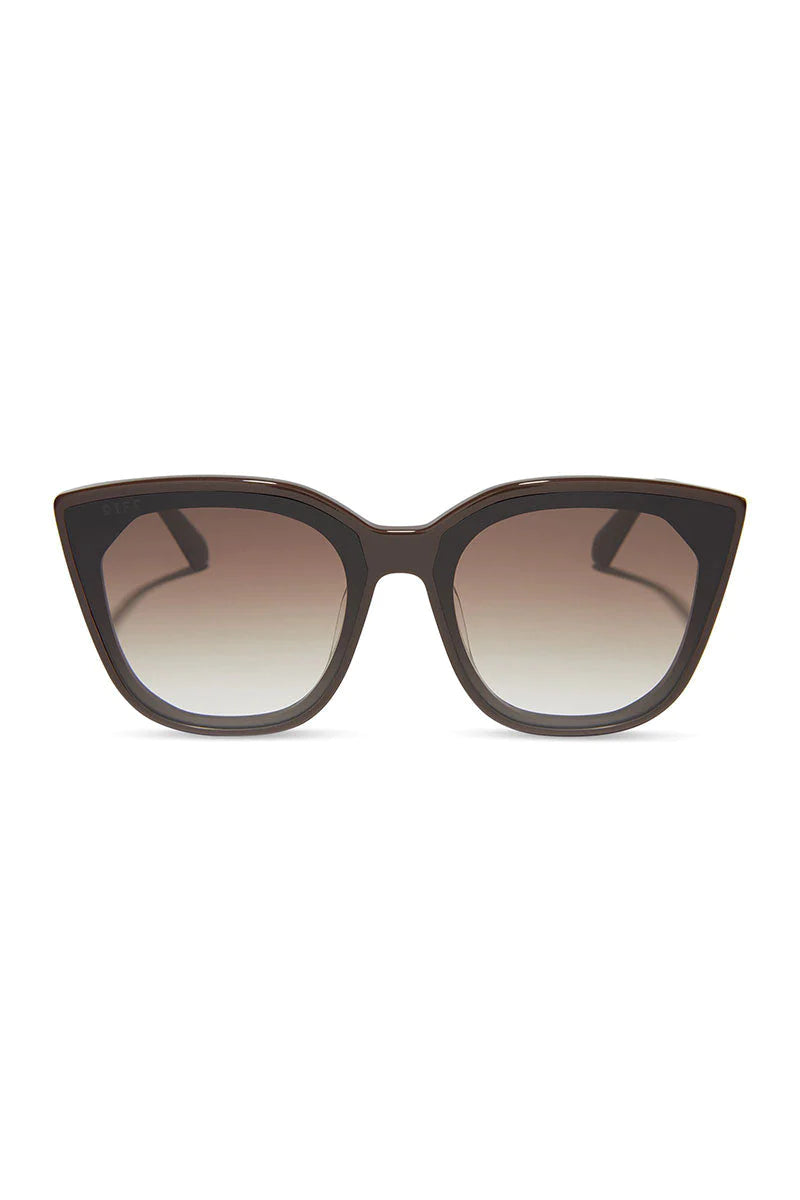 Diff Eyewear I Gjelina Sunglasses - Truffle + Brown Gradient