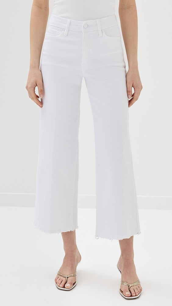 Good Waist Cropped Palazzo Jeans